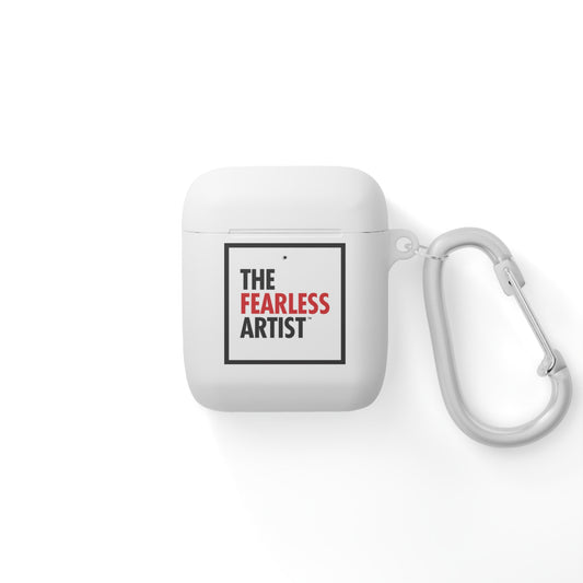 AirPods and AirPods Pro Case Cover - The Fearless Artist (Black and Red)