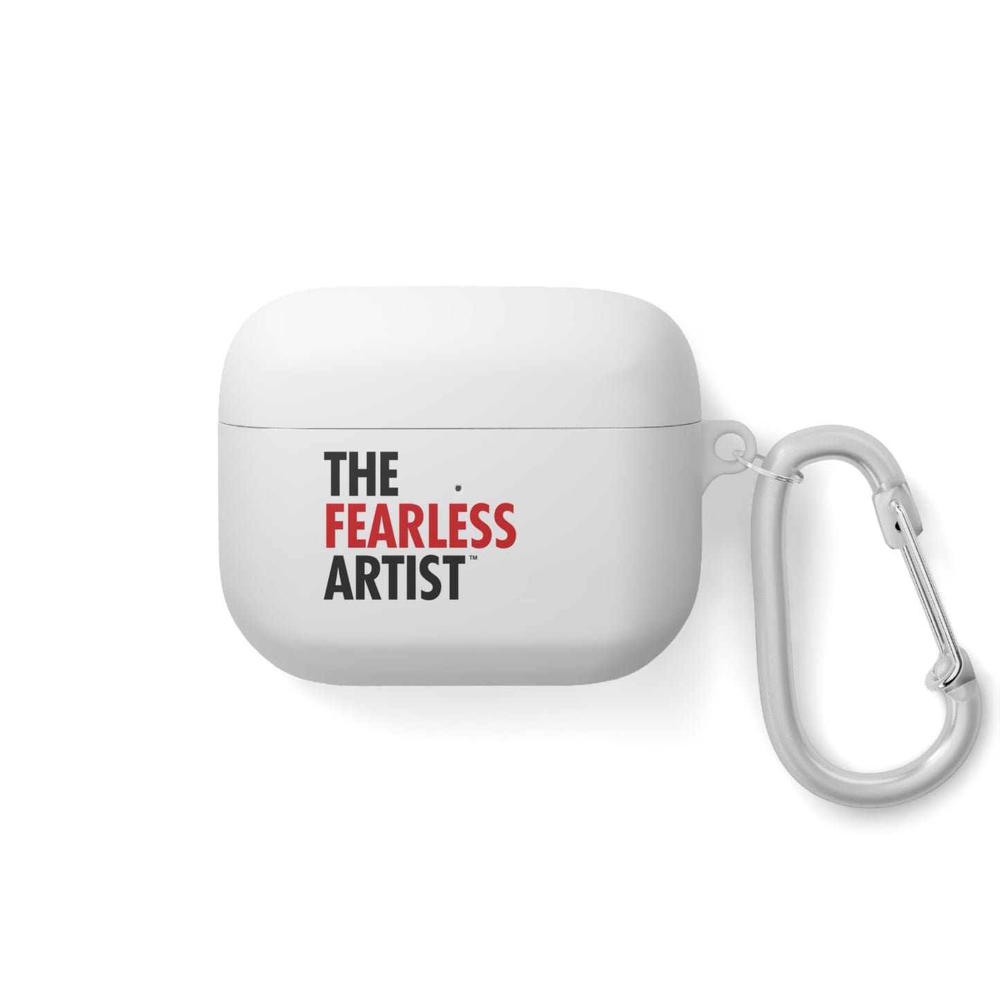AirPods and AirPods Pro Case Cover - The Fearless Artist (Black and Red)