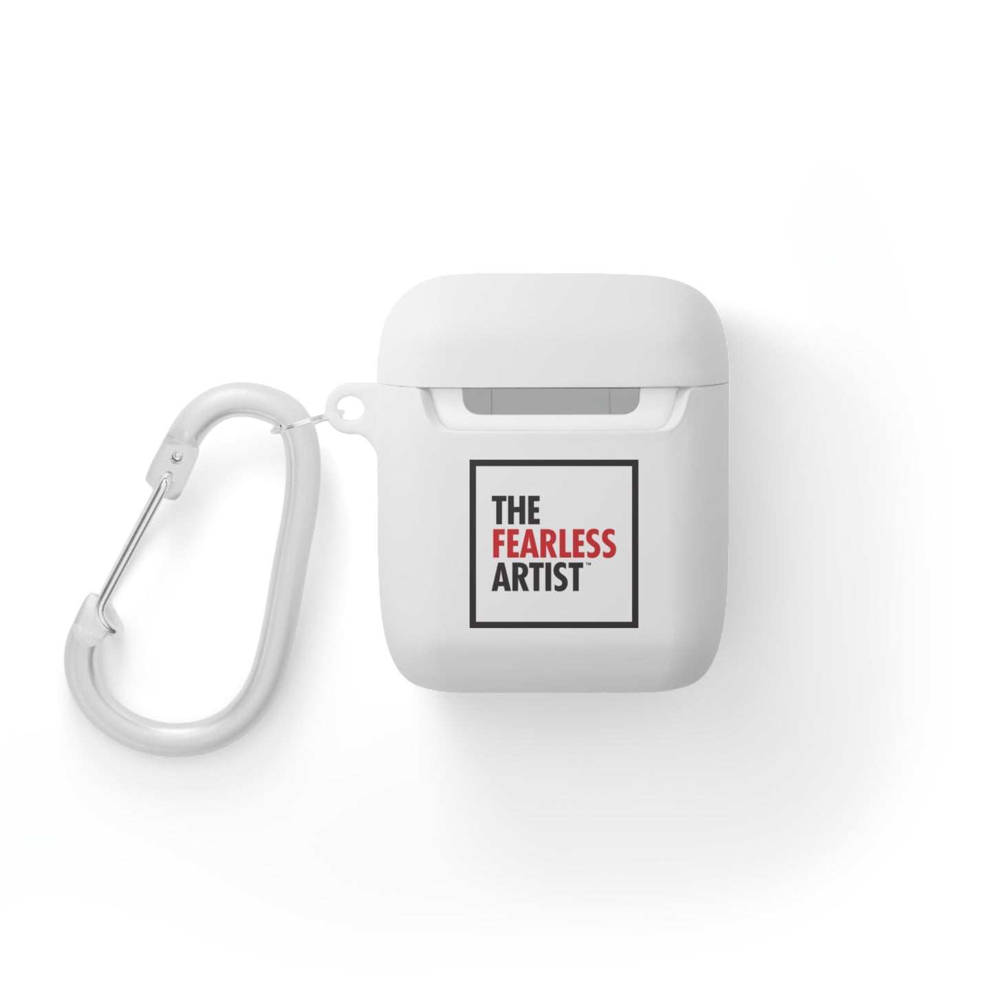 AirPods and AirPods Pro Case Cover - The Fearless Artist (Black and Red)
